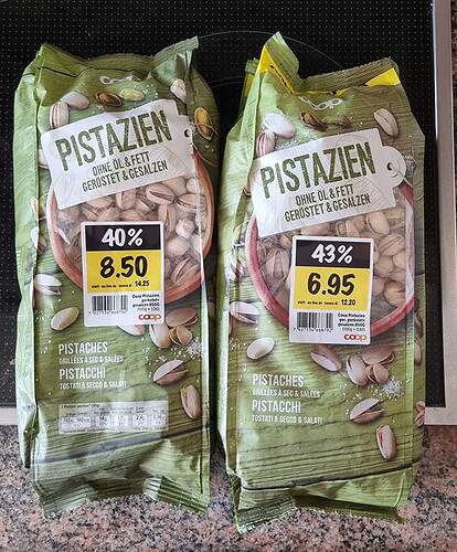 pistachios